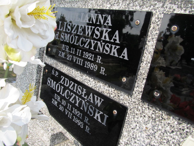 Zdzisław Smólczyński 1921 Szczutowo - Grobonet - Wyszukiwarka osób pochowanych