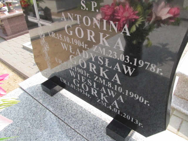 Wiesława Górka 1934 Szczutowo - Grobonet - Wyszukiwarka osób pochowanych