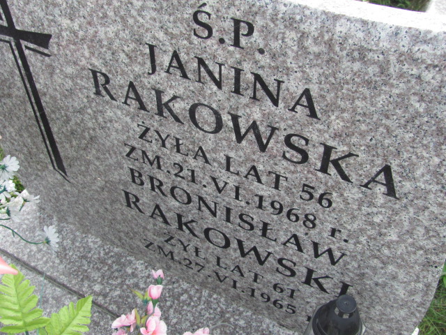 Bronisław Rakowski Szczutowo - Grobonet - Wyszukiwarka osób pochowanych
