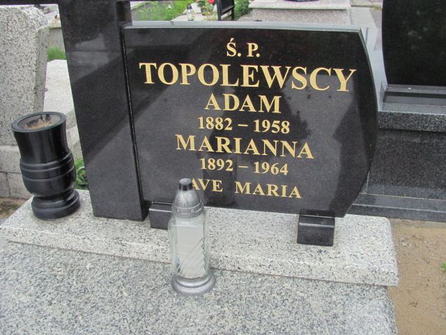 Adam Topolewski 1881 Szczutowo - Grobonet - Wyszukiwarka osób pochowanych