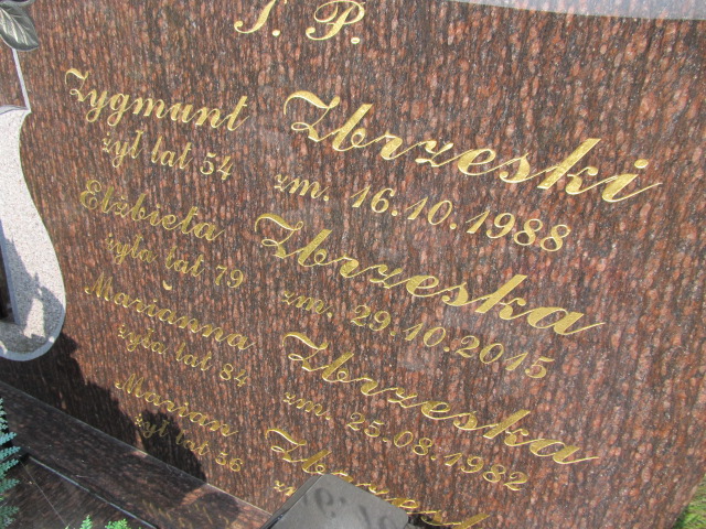 Marian Zbrzeski Szczutowo - Grobonet - Wyszukiwarka osób pochowanych