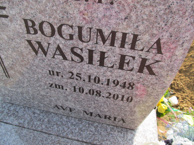 Bogumiła Wasiłek 1948 Szczutowo - Grobonet - Wyszukiwarka osób pochowanych