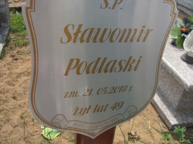 Sławomir Podlaski Szczutowo - Grobonet - Wyszukiwarka osób pochowanych